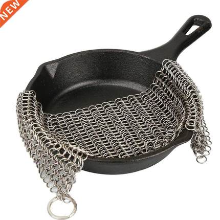 4x4" 316 Cast Iron Cleaner Kitchen Rust Pot Pans Cleani