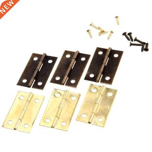 20Pc 34x22mm Antique Bronze/Gold Cabinet Hinges Furniture Ac
