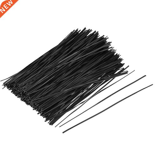 500pcs 6 Inches Plastic Twist Ties Reusable Cable Cord Wire