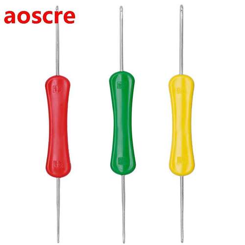 Multicolor Double-Ended Crochet Hook Knitting Needles Sweate