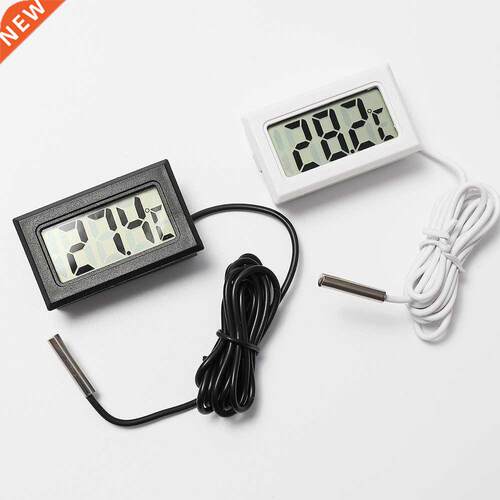 Mini digital lcd interno conveniente sensor de temperatura m