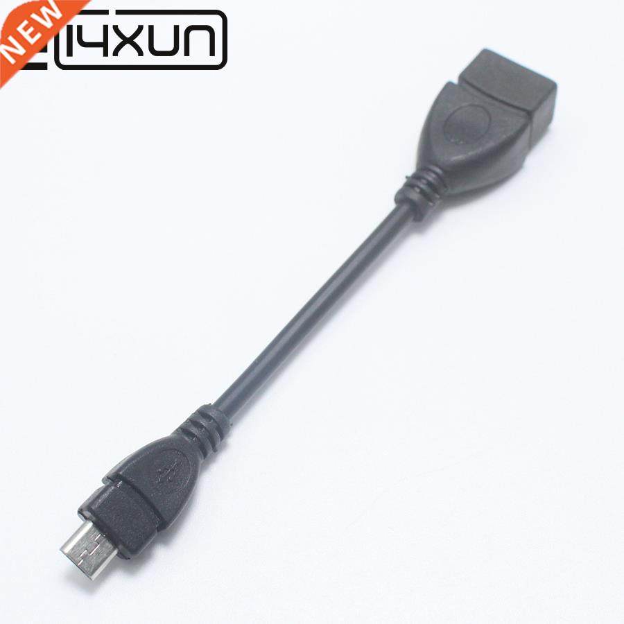 EClyxun 1pcs USB 2.0 Female Socket to Micro 5Pin USB Male C