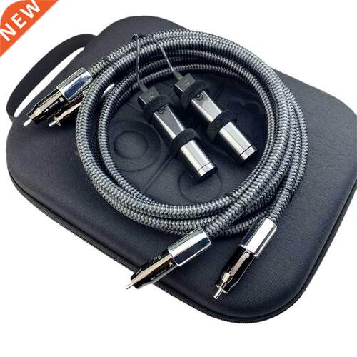 Audiophile WEL Signature RCA Cable Solid PSS Silver HiFi Aud