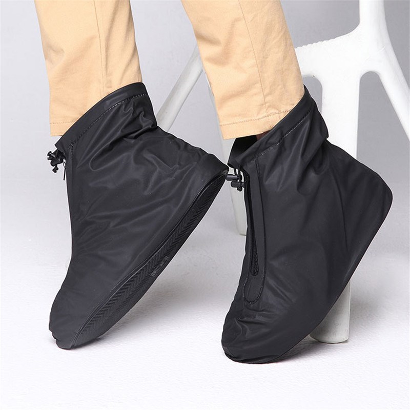 Men Women Shoes Covers for Rain Flats Ankle Boots Cover PVC