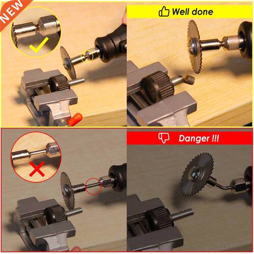 6pcs Mini Circular Saw Blade Set HSS Cutting Disc Rotary To