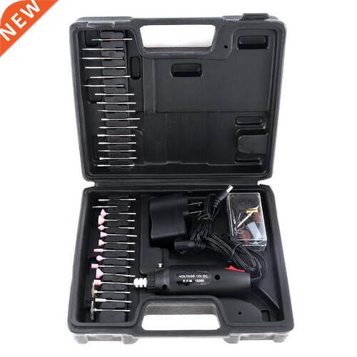 60Pcs/Set 110 / 220V Mini Rechargeable Electric Grinder Wit