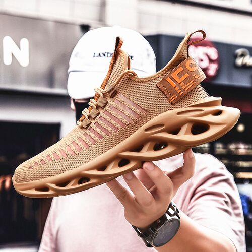 Sneakers Men Lightweight Blade Running Shoes Shockproof Brea