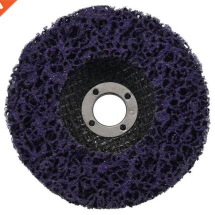 5Pcs Durable Poly Strip Disc Wheel 100x16Mm Wood Metal Paint