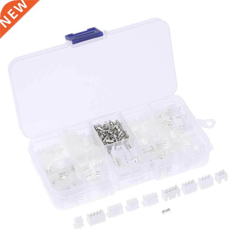 320pcs 60Sets 2.54mm XH2.54 2p 3p 4 Pin Connector Plug Strai