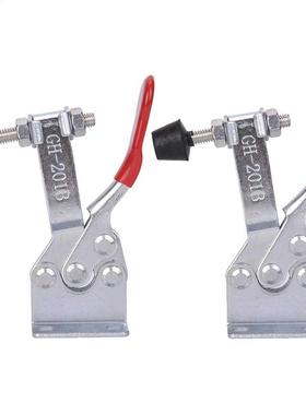 2pcs Metal Toggle Clamp Quick Toggle Release Horizontal Clam