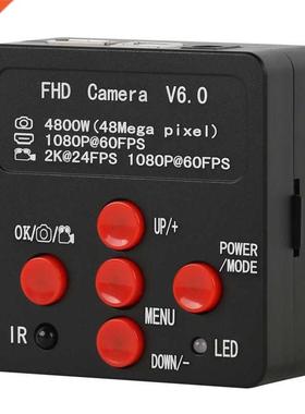 FHD 48MP 2K USB HDMI Industrial Video Microscope Digital Cam