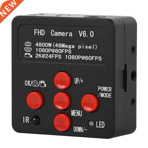 FHD 48MP 2K USB HDMI Industrial Video Microscope Digital Cam