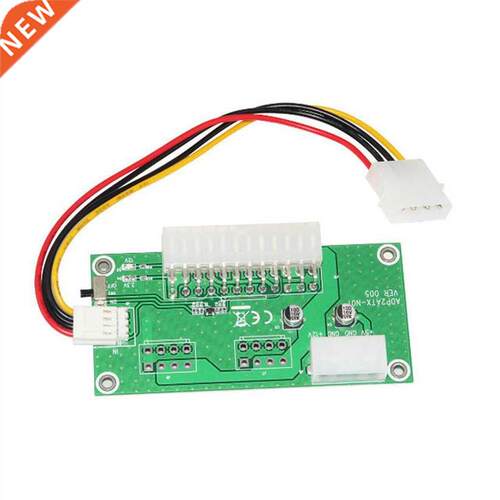 PC Desktop ATX 24Pin PSU Power Supply Sync Starter Extender