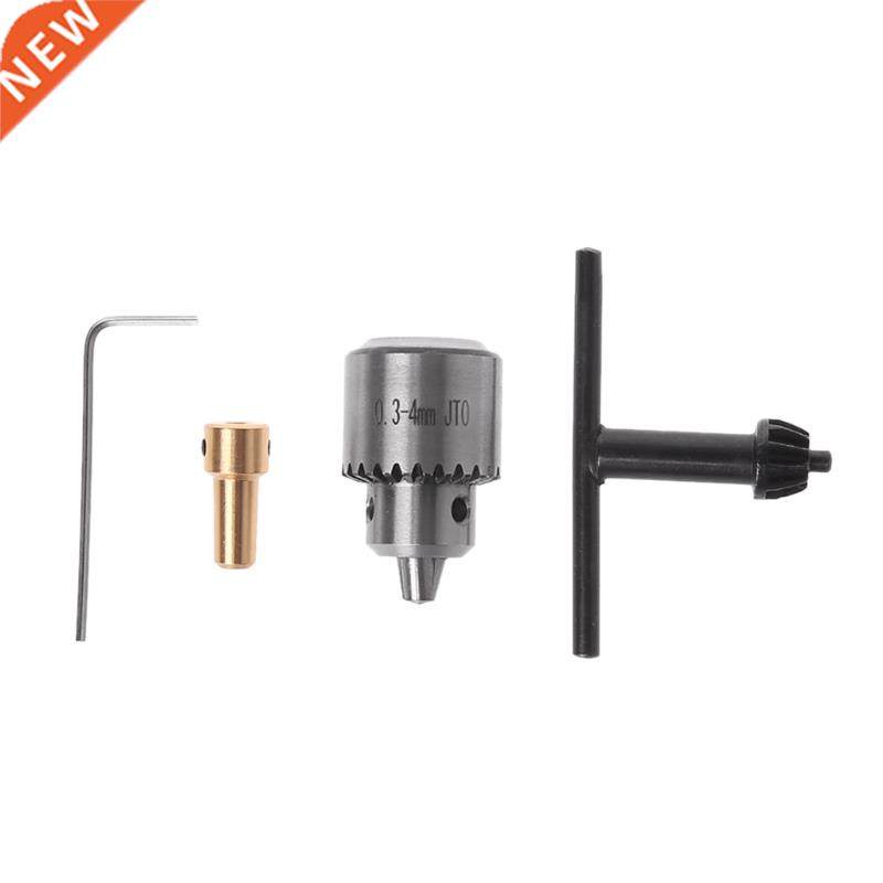 4x Micro Motor Drill Chuck Clamp 0.-4mm With Key .17mm Sha