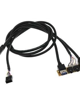 Front Case Panel US3.0+US3.0+H D Jack Ports I/O oard+Inte