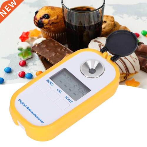 Beekeepng Tool 0-50% LCD Dgtal Brx Refractometer Portabl