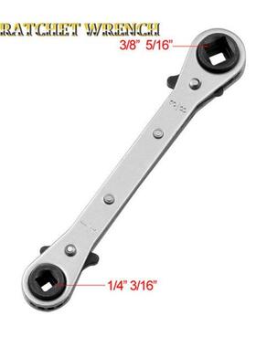 3/16 1/4 5/16 3/8 Double End Ratchet Wrench Air Conditio