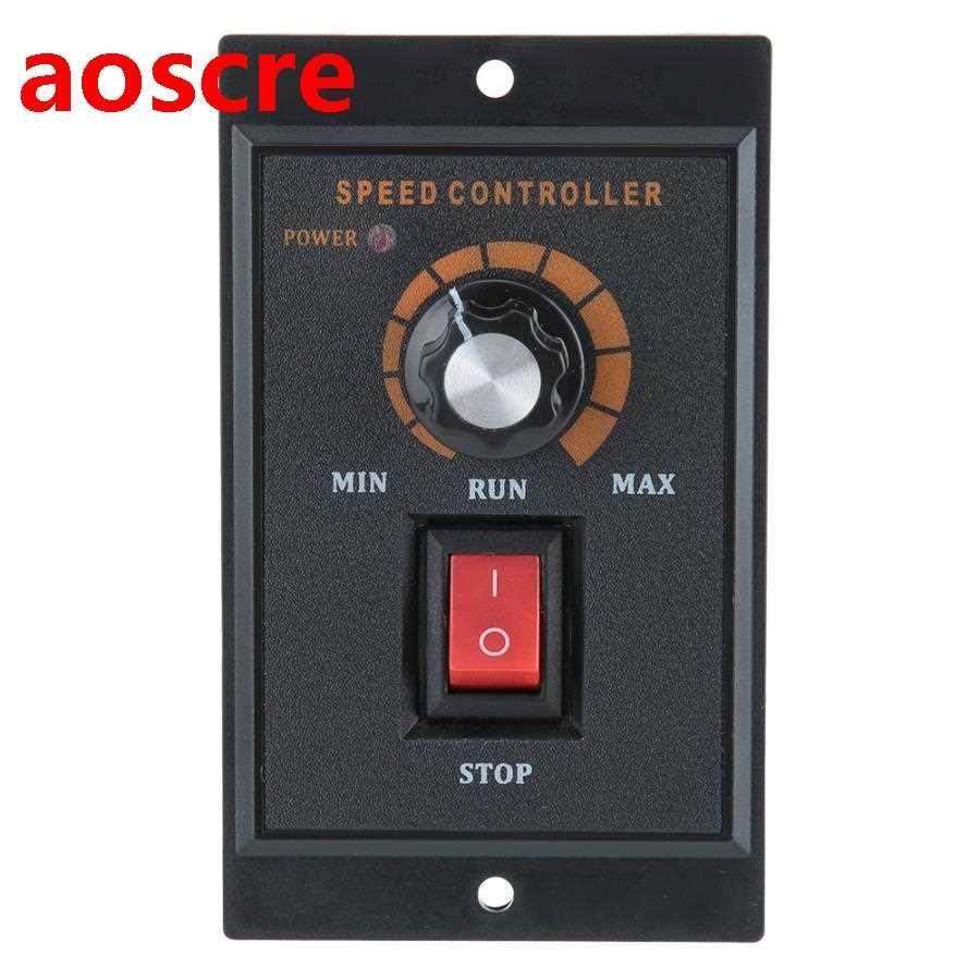 0-110VDC Permanent Magnet Motor Speed Controller CW 220VAC I