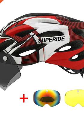 IDE Men Women Cycling Helmet with Rearlight Sports MTB Bicyc