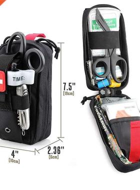 Tactical MOLLE Medical EDC Pouch Outdoor EMT First Aid Kit P