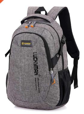 2021 New Fashion Men's Backpack Bag Male Polyester Lapto