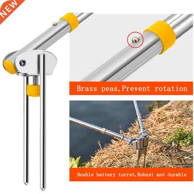 Foldable Fishing Rod Bracket Rack Pole Stand Holder Adjustab