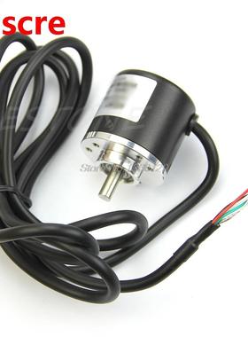 1 pc DC5V-24V 360P/R Encoder Incremental Rotary 360 Pulses /
