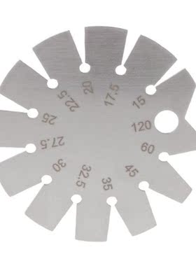 Stainless Steel Bevel Gauge Angle Protractor Range 15°-1