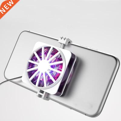 Mobile Phone Cooler Universal Gaming Portable RGB Fan Hold