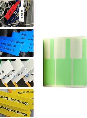 500Pcs Cable Sticker 3.30x1.02in Oil-proof Tear-resistant PC