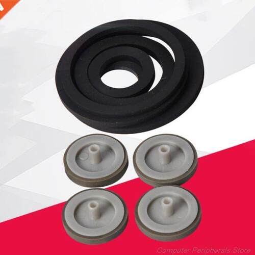 1.5-3mm Thickness Idle Wheel Belt loop Idler Rubber Ring For