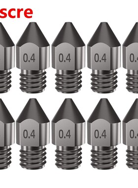 10 Pcs 0.4/1.75mm Thread Extruder Super Hard and Wear-Resist