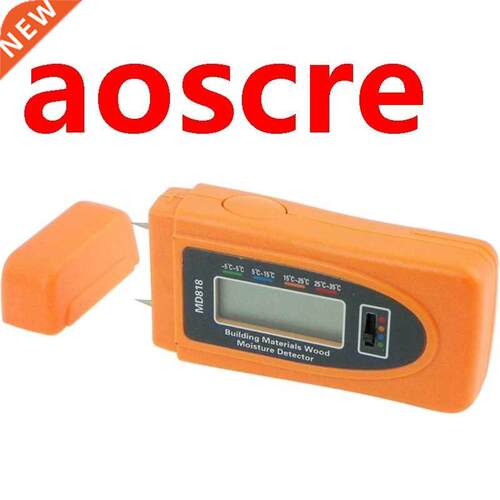 Portable Digital Moisture Meter Wood Bamboo Cotton Damp Test