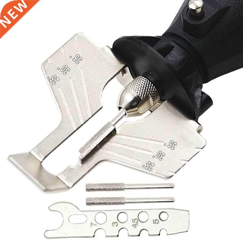 Chainsaw Sharpening Attachment Sharpener Guide Drill Adapter