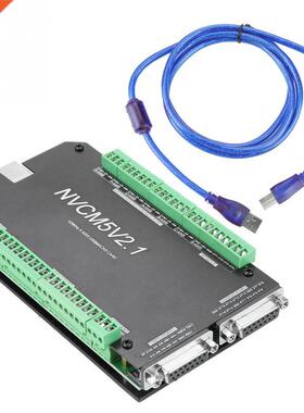 NVCM 5 Axs CNC Controller MACH3 USB nterface Board Card f