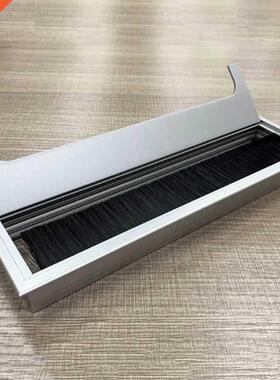 Aluminium Square Rectangle Desk Computer Wire Cable Outlet I