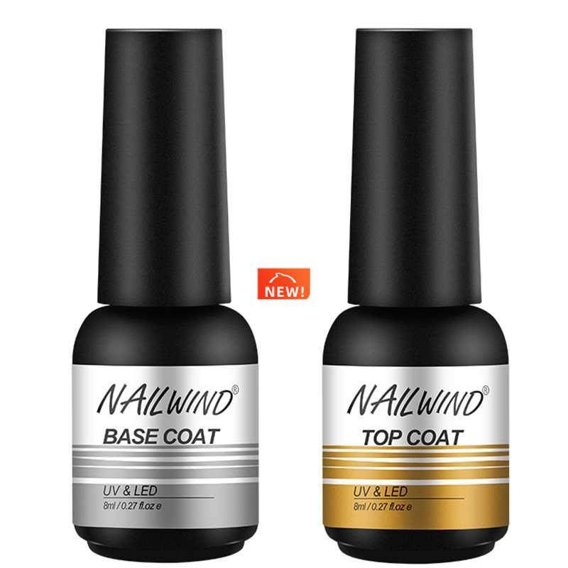 Nail primer Nailwind Top Base Coat All For Manicure Gel Varn