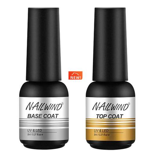 Nail primer Nailwind Top Base Coat All For Manicure Gel Varn