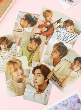 9Pcs/Set NCT 127 Photo Card Poster Lomo Cards Self Made Pap