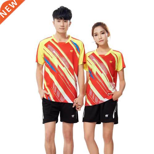 New Quick-drying Table Tennis Clothing Suit Shirt Men Women