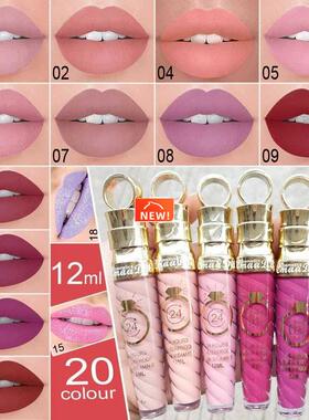 Makeup Lips Matte Liquid Lipstick Long Lasting Waterproof Se