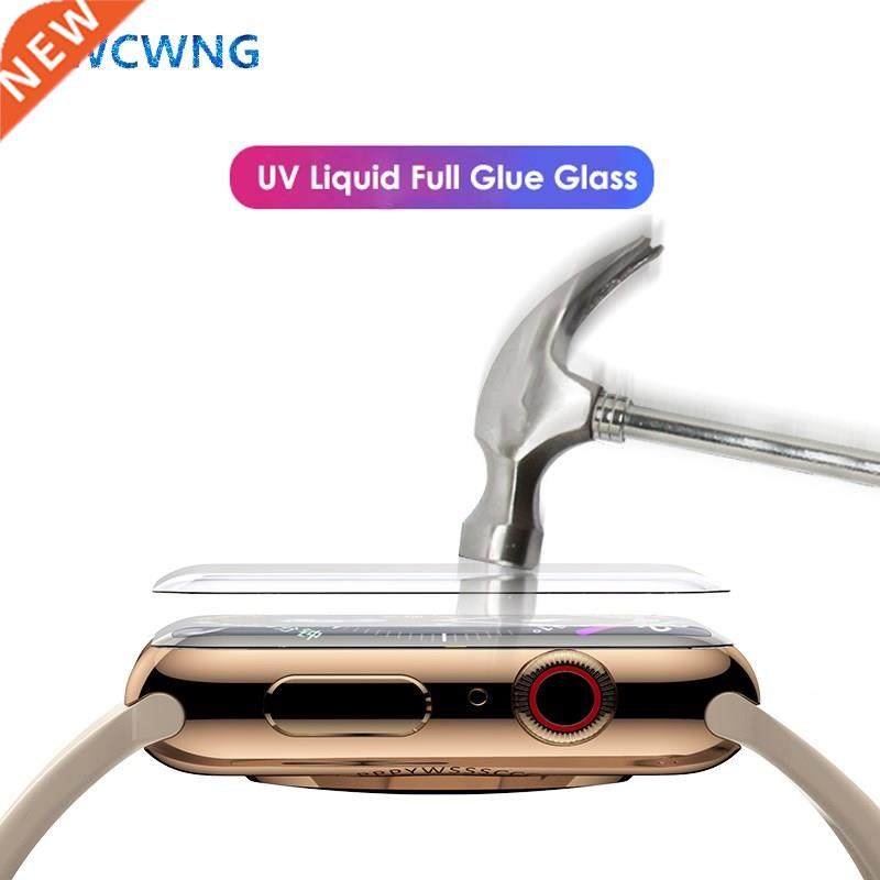 Screen-Protector Liquid Apple Watch Nano Uv-Glass Full-Glue