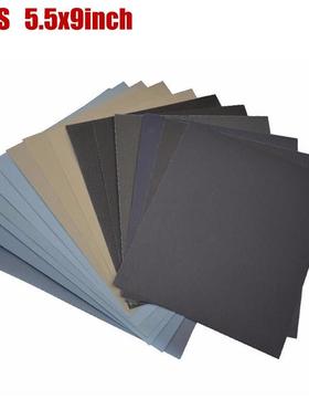 5pcs Sanding Paper 20 400 800 600 1000 1200grit Wet/Dry Sil