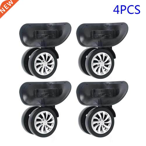 4pcs/set Dual Roller Wheels Universal Swivel Casters Replace