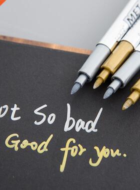 1pc Metallic Color Waterproof Permanent Oil Marker Pen For