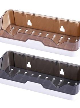 Bathroom Shelf Organizer Shampoo Holder Rack Wall Mount Kitc
