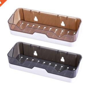 Bathroom Shelf Organizer Shampoo Holder Rack Wall Mount Kitc