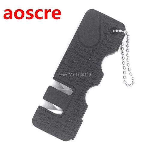 Mini Portable 2 Stages Professional Knife Sharpener Stainles