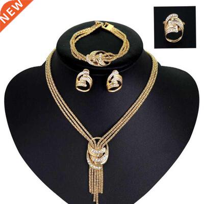 4pcs Jewelry Set For Women African Beads Jewelry Set Wedding