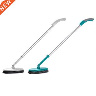 Rotary Retractable Floor Brush Bathroom Bristles Brush Long